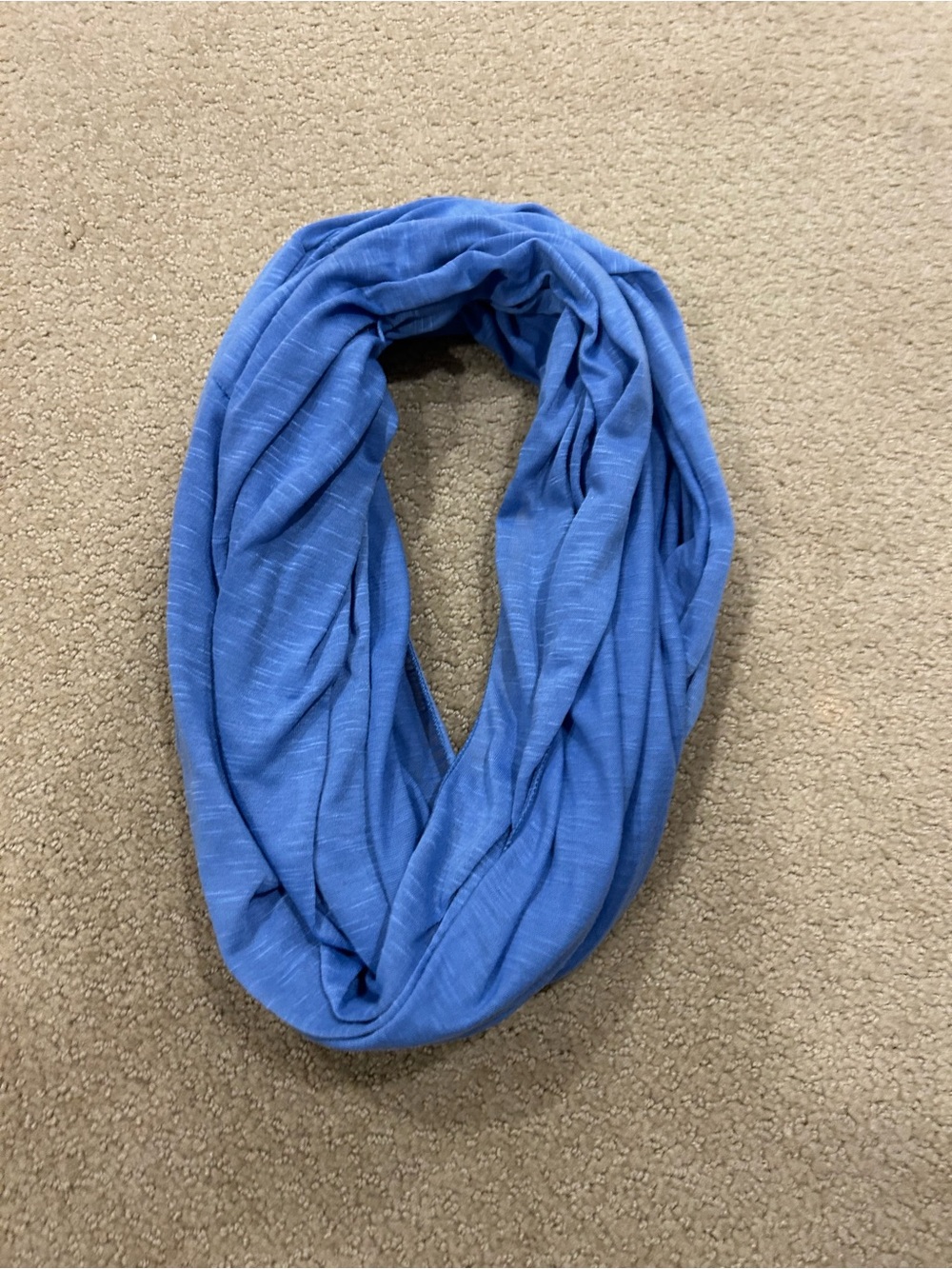 Blue Women’s Infinity Scarf – Lightweight Loop Scarf
